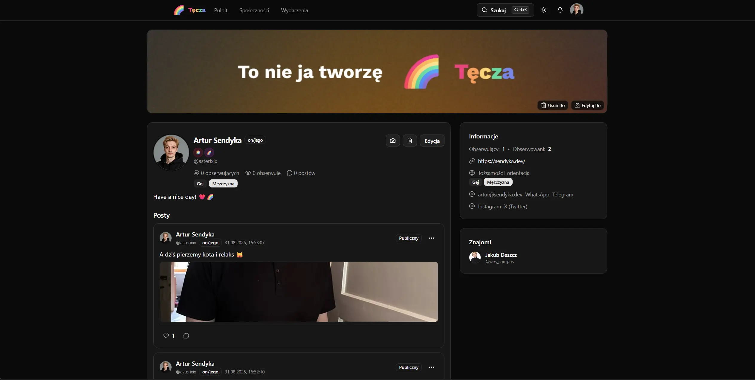 Tecza.app Profile